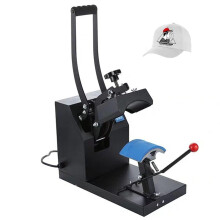Digital Heat Press for Hats 3.5x5.5 Inch Curved Nonstick Platen, Clamshell Design with Temperature Control