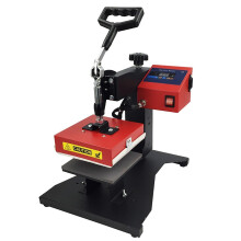 Small Heat Press Machine for T Shirts with Automatic Countdown Sensor and Ergonomic Pressure Control