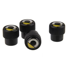 4Pcs Aluminium Alloy Car Tire Valve Caps for Smart Models, Dust Proof and Waterproof Protection