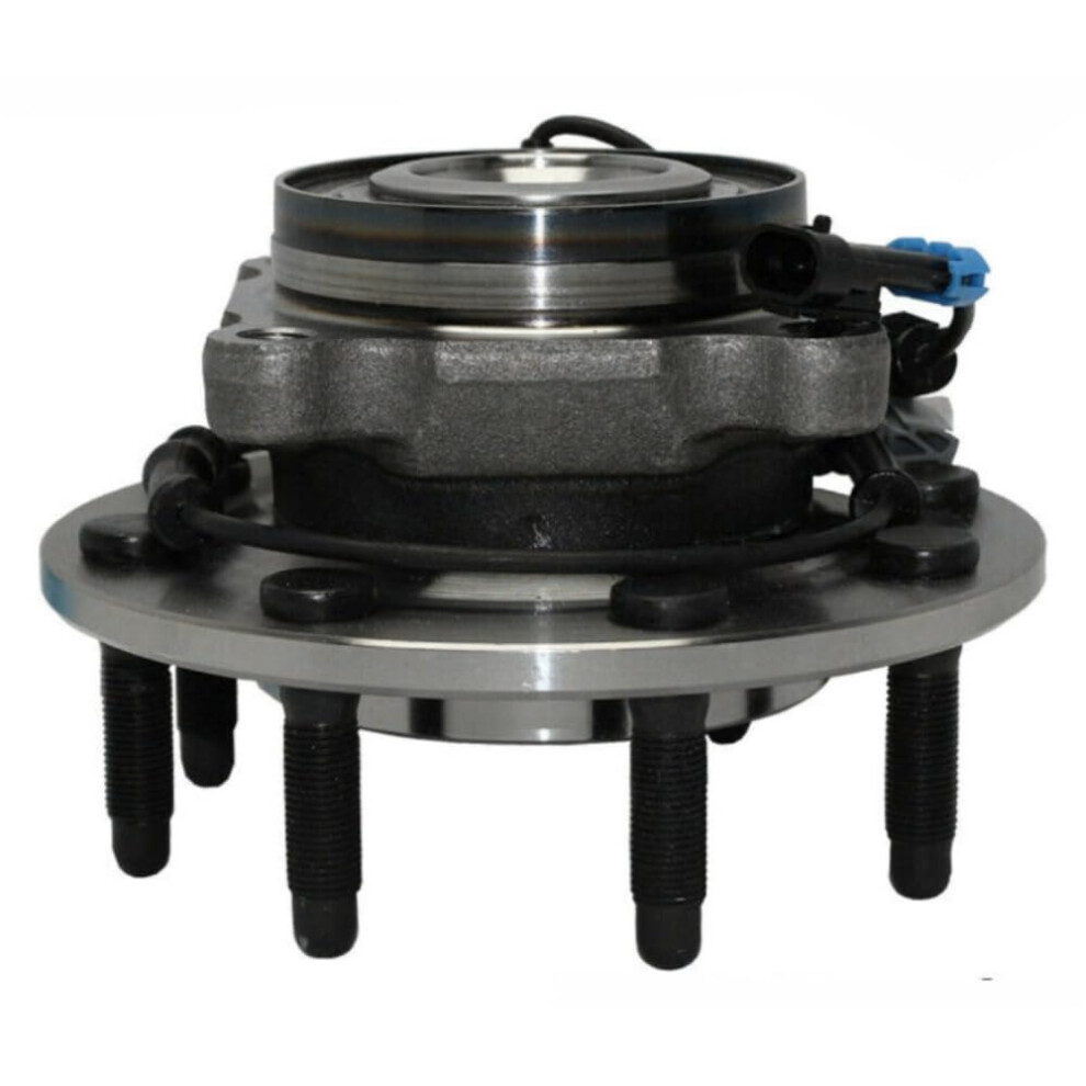 Front Wheel Hub And Bearing Assembly 8 Lug 2Wd With Abs Sensor For Chevy Gmc Hummer Polished Finish 9044945564921