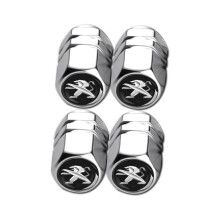 4Pcs Car Valve Stem Caps for Peugeot 107 207 407 408 206 306 307 308 406, LeakProof and Dust Proof Tire Valve Caps for Wheel Protection and Style