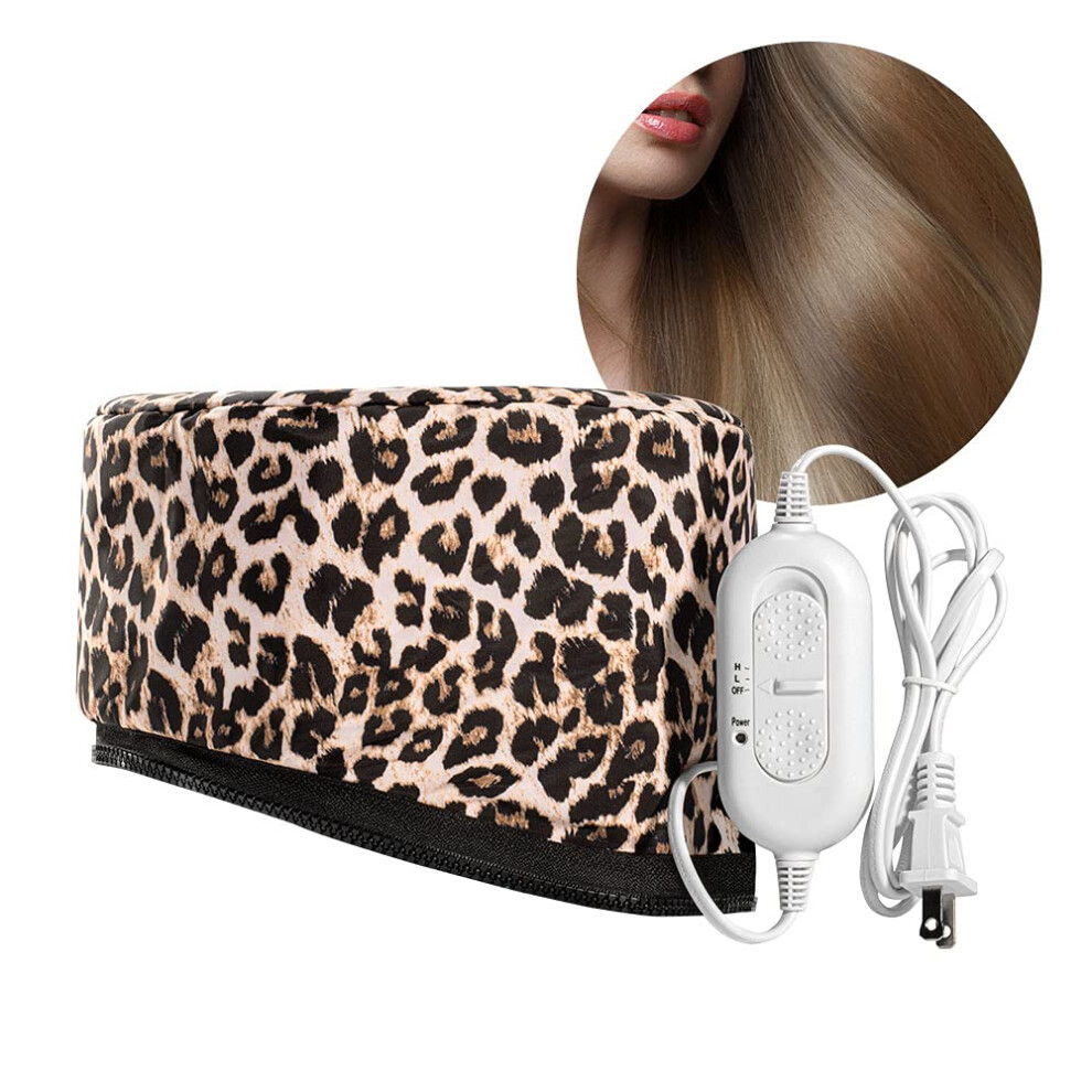 Hair Steamer Cap for Deep Conditioning and Natural Hair, Thermal Heat Cap for Home Spa Treatment