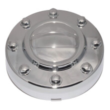 Front Wheel Center Hub Cap for Ram 3500 20112017 9 1/4 Inch Chrome Dually Aluminum Direct Fit