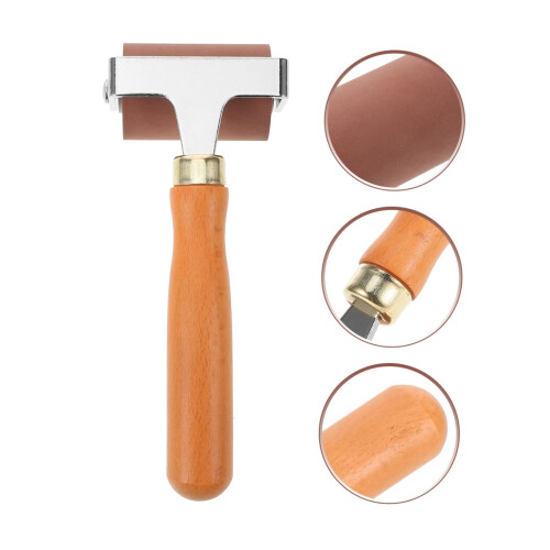 Printmaking Roller Brayer with Durable Rubber for Smooth Ink Application and Versatile Craft Use 2