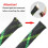 12mm Braided Cable Sleeve for Clean Cable Management, Tight Density Protection, Easy Cut Installation 5