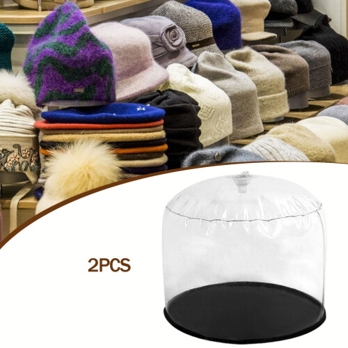 Inflatable Hat Stand Clear PVC Display Holder for Hat Shape Protection Retail Home Storage 2
