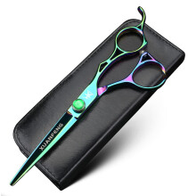 Professional 6 Inch Hair Cutting Scissors Set with Thinning Shears, Ultra Sharp Razor Edge, 440C Steel
