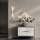 Modern Alabaster Bathroom Wall Sconce with Soft Diffused Lighting, Black Long Wall Light Fixture 3