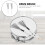 1Paar Duurzame Wit Carbon Staal Drum Brush Met Handgreep 7