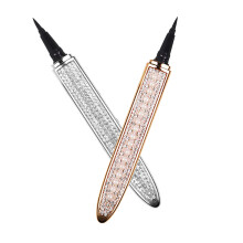 2Stk Kosmetik Eyeliner Pen Wasserfest Silberfarben Für Frauen Geschenk