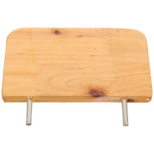 3Pièces Coussin Tête Bain Bois Beige Stable Confortable Détachable