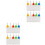 20Pièces Flacons Squeeze Multicolores Pour Colle Huile Précise 3