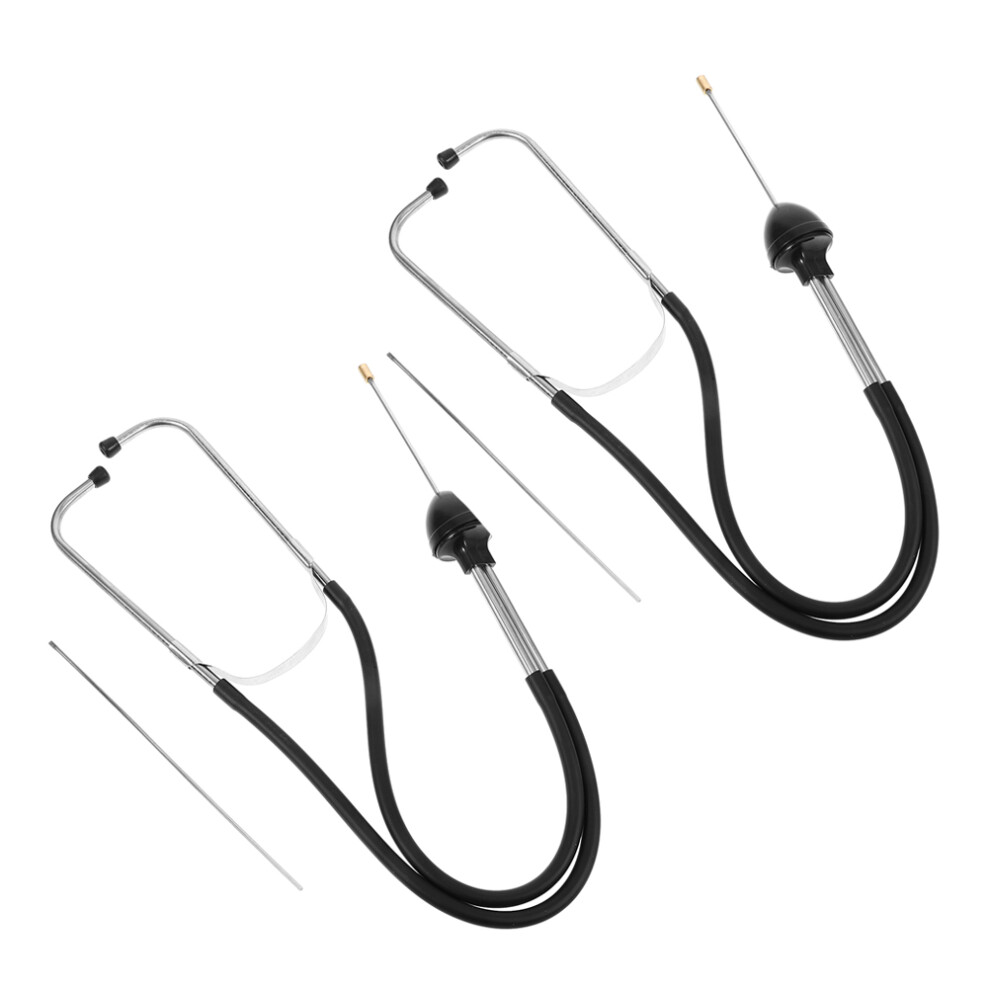 2 Pcs Stainless Steel Water Leak Test Rods Portable Underground Leak Detection Device Mechanics Tools 3632197276257