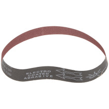 5Pcs Multi-Functional Brown Sanding Belts for Belt Sander 80 Grit