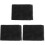 3Pcs Black Fiberglass Window Mesh Screen for Home Protective Use 4