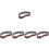 5Pcs Multi-Functional Brown Sanding Belts for Belt Sander 80 Grit 6