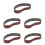 5Pcs Multi-Functional Brown Sanding Belts for Belt Sander 80 Grit 7