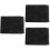 3Pcs Black Fiberglass Window Mesh Screen for Home Protective Use 8