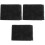 3Pcs Black Fiberglass Window Mesh Screen for Home Protective Use 5