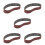 5Pcs Multi-Functional Brown Sanding Belts for Belt Sander 80 Grit 9