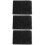 3Pcs Black Fiberglass Window Mesh Screen for Home Protective Use 10