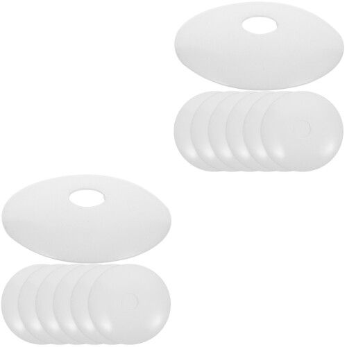12Pièces Cache-Lampe Métal Classique Pour Intérieur 2