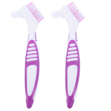 8Pcs Double-Head Turtle Shell Brush for Cleaning and Nail Care