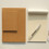 2St Blank Kraft Notepad Lichtbruin Schrijven Dagboek 7