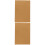 2St Blank Kraft Notepad Lichtbruin Schrijven Dagboek 4
