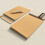 2St Blank Kraft Notepad Lichtbruin Schrijven Dagboek 6