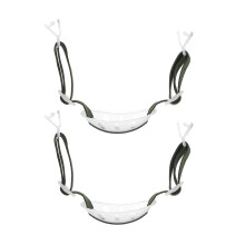 8St Helm Accessoires Elastische Kinband Groen Voor Veilige Helmen