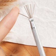 Seven Needle Nail Art Liner Brush for Precise MultiNeedle Lines and Fine Detail Painting
