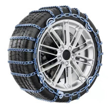 Snow Tire Chains 145R14, WearResistant Steel Links, Quick Tool Installation for Cars and SUVs
