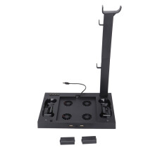 Game Accessory Organizer for Xbox Series X, Quick Charging Dock with High Speed Cooling Fan System, Vertical Stand, Space Management, LED Indicator