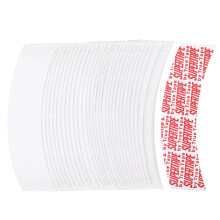 50 Pcs Waterproof Lace Wig Adhesive Tape Strips, Ultra Hold Invisible Matte CShaped Design