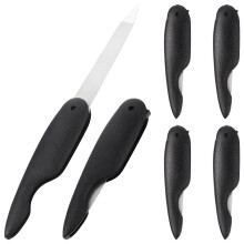 6Pcs Folding Nail Files for Thick Toenails DoubleSided Emery Manicure Tools TravelFriendly