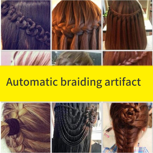 Automatic Hair Braider for Kids and Adults, Fast Braid Styling Tool with One‑Button Operation 1