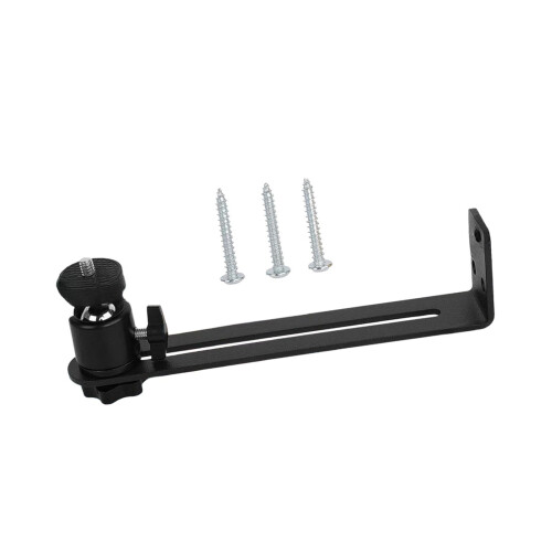 Adjustable Projector Wall Ceiling Mount with 1/4 Inch Screw Bracket for Camera and Teacher Setup