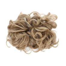 Beige Hair Bun Maker and Short Curly Hair Volume Booster for Weddings Proms and Everyday Updos