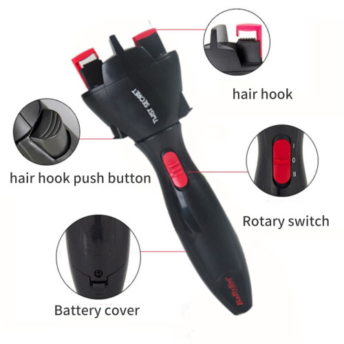 Automatic Hair Braider for Kids and Adults, Fast Braid Styling Tool with One‑Button Operation 2