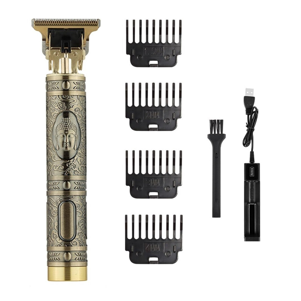 Hair Clipper and Beard Trimmer Cordless Rechargeable Close Cutting Precision for Men