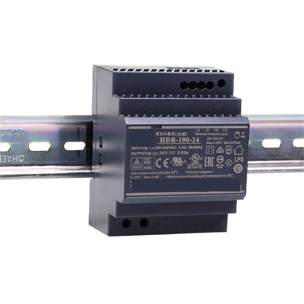 Din Rail Switching Power Supply 100W Stable Output For Industrial Automation 12V 15V 24V 48V 9455672113182