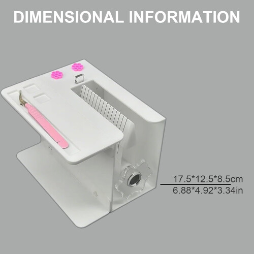 Eyelash Extension Fan Machine with Precise Lash Separation, Compact Lash Fanning Tool for Salon 2