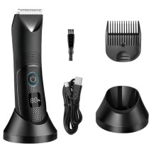 Hair Clipper Waterproof Cordless Electric Trimmer for Men Low Noise Ceramic Blade Groomer