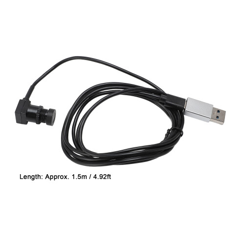 Webcam 1080P Type C USB Camera with Mic Fixed Focus Plug & Play for Laptop 1