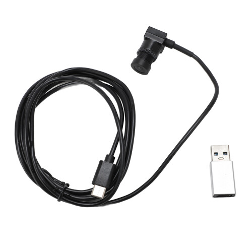 Webcam 1080P Type C USB Camera with Mic Fixed Focus Plug & Play for Laptop 2