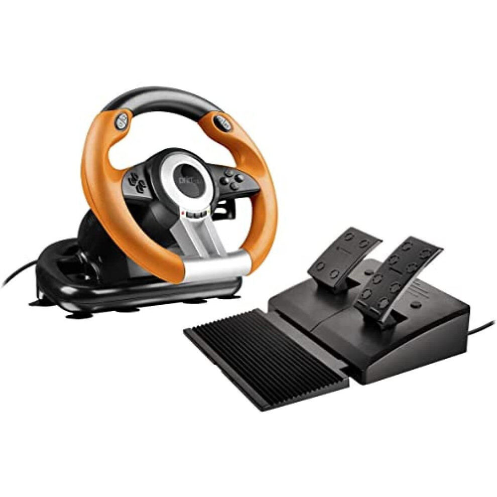 Racing Wheel With Pedals And Vibration, 180 Steering Usb Controller For Ps3 Driving Games 9169991793115
