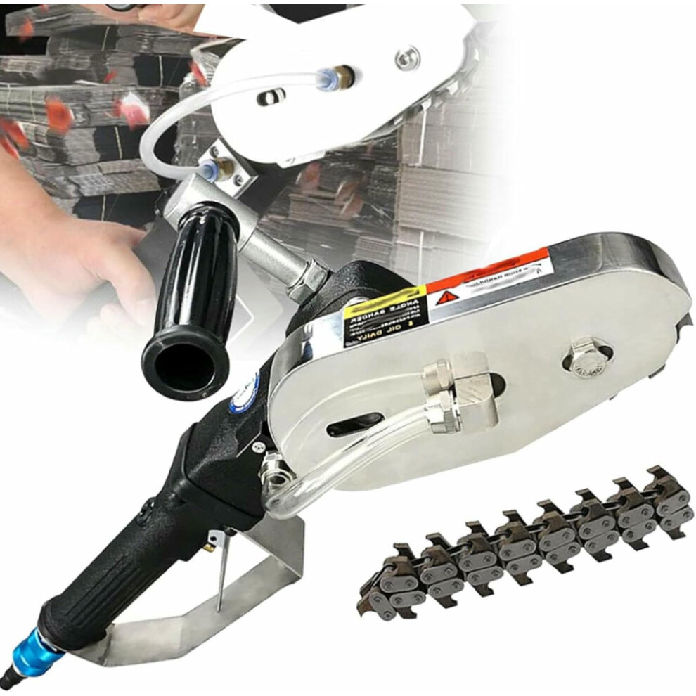 Pneumatic Carton Stripping Tool For Corrugated Cardboard, Speed Waste Removal, Interchangeable Teeth 9169991724652