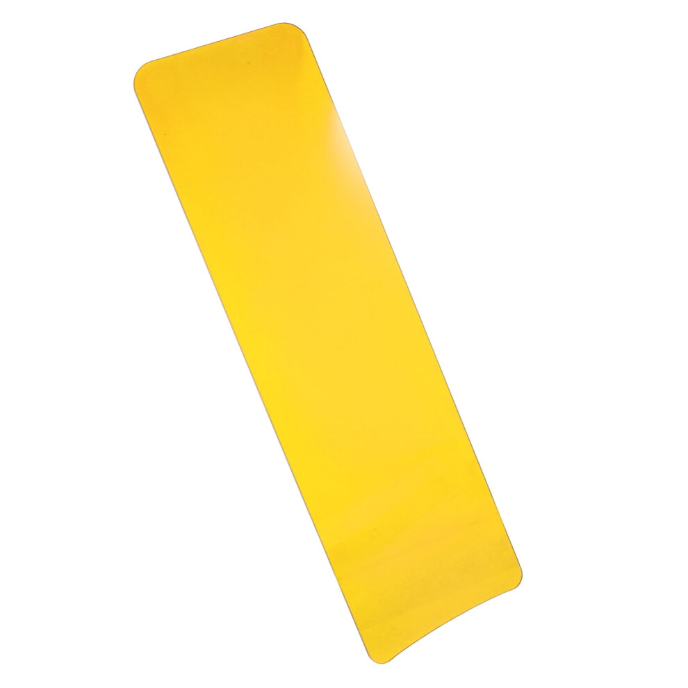 Yellow Hair Highlighting Board for Precise Strand Isolation and Easy Salon Hair Color Application