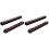 2Sets Wandhalter Holz Für Billardqueues Dunkelbraun 4